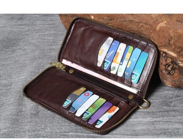 Retro Retro Multi-functional Long Wallet - Image 5
