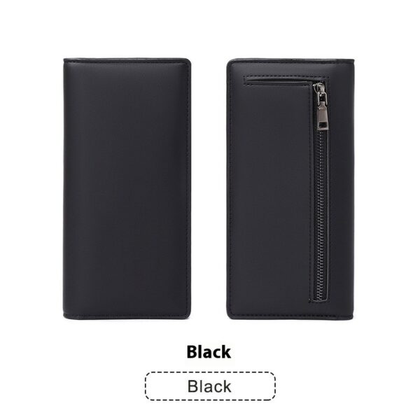 Women's Long Wallet with Zipper & Buckle Closure – Waterproof Anti-Theft PU Purse | Ultra-Light Design - Image 7