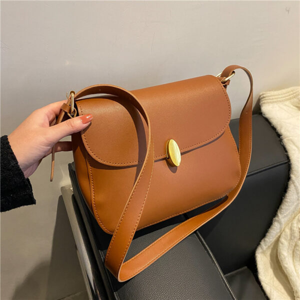 Women’s Compact Leather Travel Backpack – Lightweight Anti-Theft Design with Large Capacity - Image 8