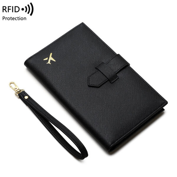 RFID-Blocking Travel Wallet – Anti-Theft Passport Holder with Waterproof Design for Men & Women - Image 5