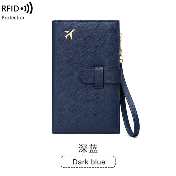 RFID-Blocking Travel Wallet – Anti-Theft Passport Holder with Waterproof Design for Men & Women - Image 7