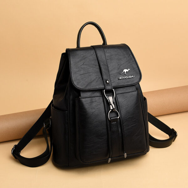 Women’s Commuter Backpack – Large Capacity Stylish School Bag with Multiple Pockets - Image 2