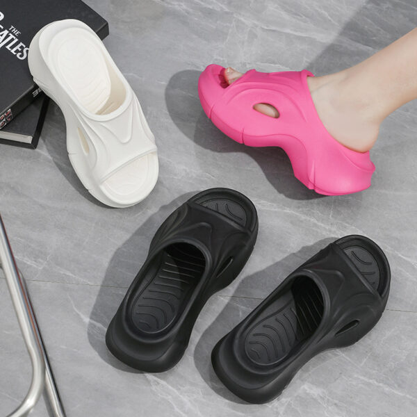 Non-Slip Bathroom & Outdoor Sandals – Deodorant Ergonomic Slippers with Thick Soft EVA Sole | Shock Absorption, Fashion Design