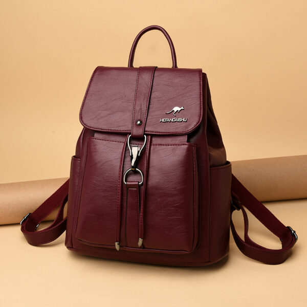 Women’s Commuter Backpack – Large Capacity Stylish School Bag with Multiple Pockets - Image 5
