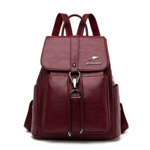 Women’s Commuter Backpack – Large Capacity Stylish School Bag with Multiple Pockets