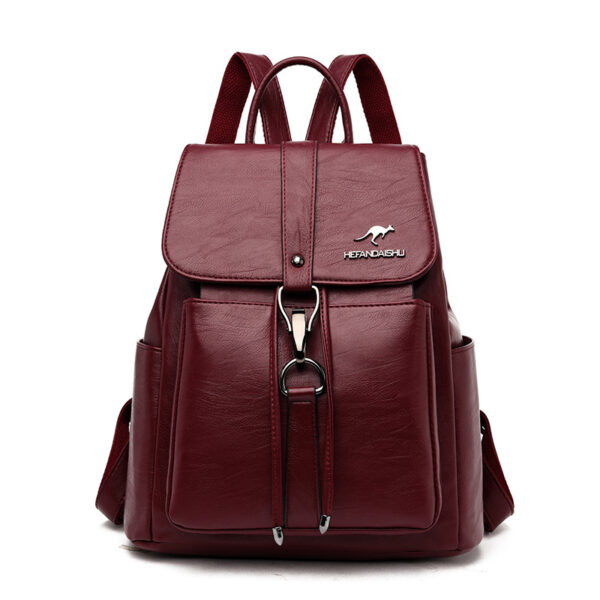 Women’s Commuter Backpack – Large Capacity Stylish School Bag with Multiple Pockets