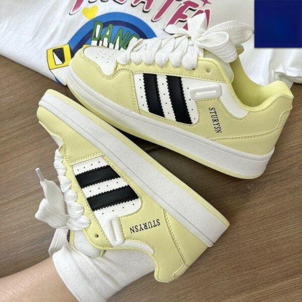 Breathable Women's Casual Board Shoes – Non-Slip Comfort Sneakers with Cotton Lining | Spring/Summer/Autumn - Image 2
