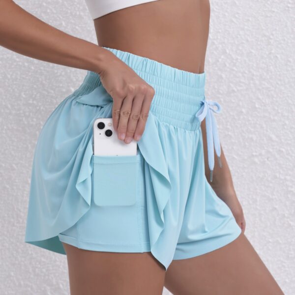Women’s Padded Athletic Shorts – Nylon Safety Sports Shorts in 14 Colors - Image 10